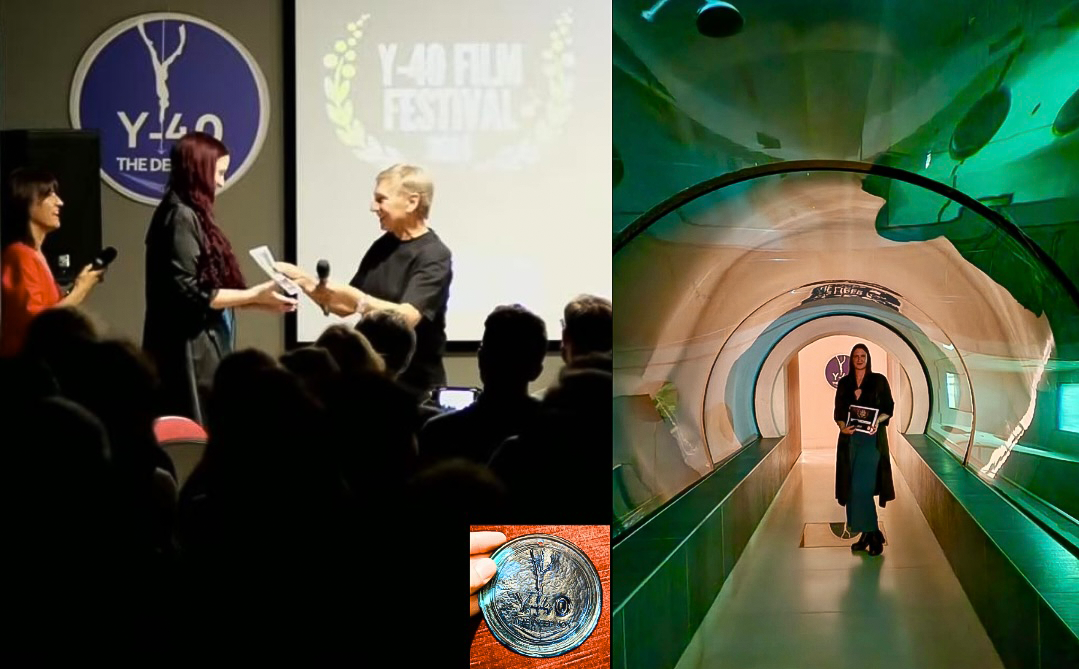 Underwater short film 'Mare Nostrum' awarded 2nd place at the Y-40 Film Festival 2024 in Italy